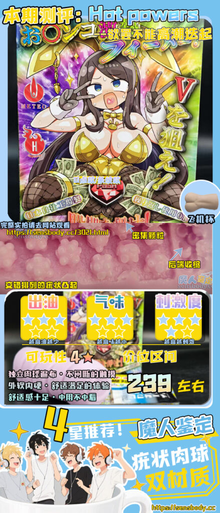 图片[36]-疣、颗粒、球…… 耐人寻味的疣状凸起  却挡不住实战的舒适满足 ！Hot Powers 当確絶頂お〇ンコ激熱フィーバー!测评-SENSBODY