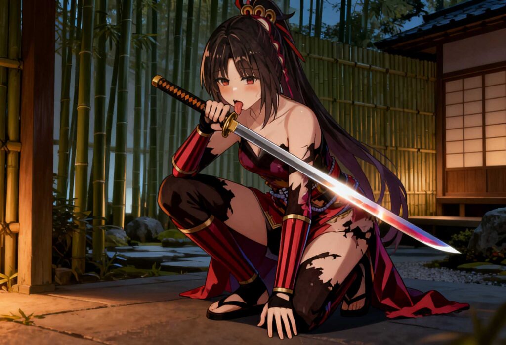 图片[32]-双通道元素多变，紧致肉穴 体验杂糅缺少突破感！Suikomi—淫靡武士的射精管理测评-SENSBODY