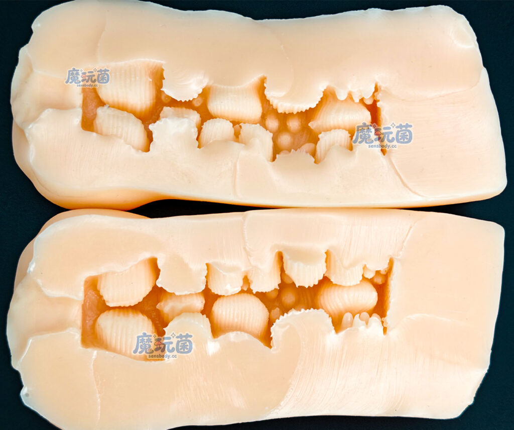 图片[23]-外表一般通道却神似齿轮切面，反差感拉满。看着凶用着爽，不靠吸力只靠摩擦也能爽到上头！“TamaToys——美弥酱的一年调教”测评-SENSBODY
