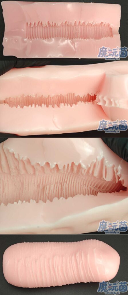 图片[28]-全程都是非对称褶皱！一半大褶皱卖力摩擦，一半小褶皱直接摸鱼，这种杯子居然也能让人爽到？Fantistic Baby—— 悠闲妖技グニュのジョリ测评-SENSBODY